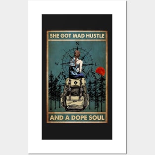 She Got Mad Hustle And A Dope Soul Posters and Art